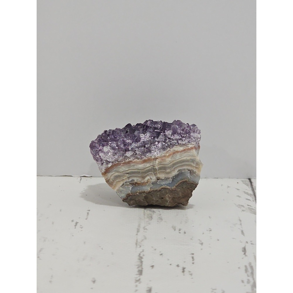 Brazilian Freeform Amethyst Cluster Specimen